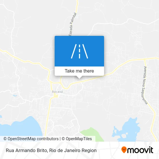 Rua Armando Brito map