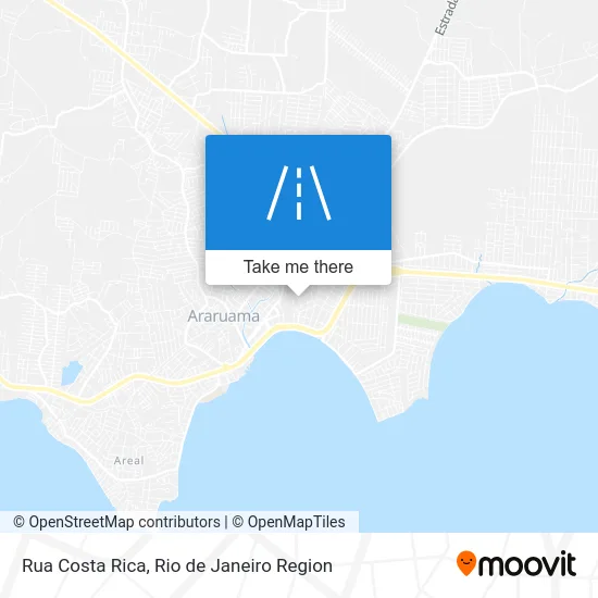 Rua Costa Rica map