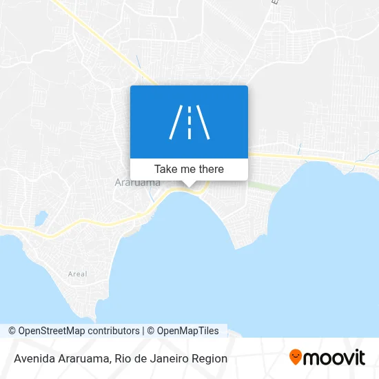 Avenida Araruama map