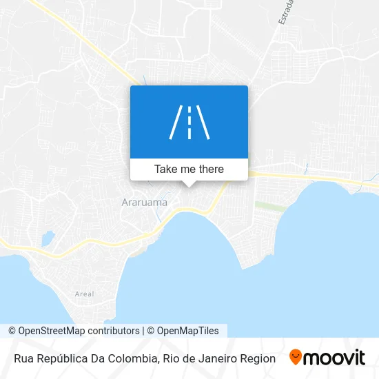 Rua República Da Colombia map