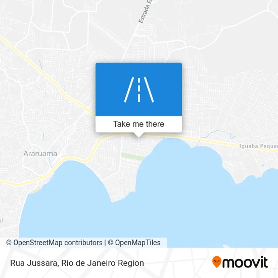 Rua Jussara map