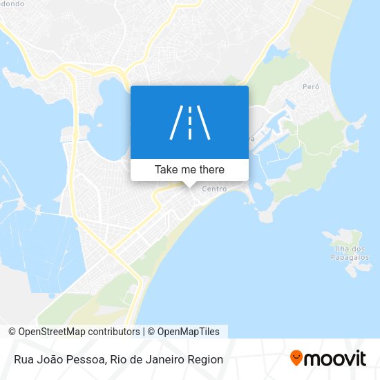 Rua João Pessoa map