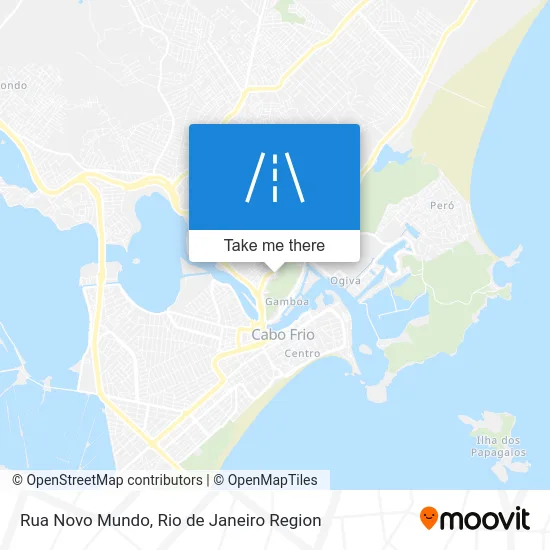 Rua Novo Mundo map