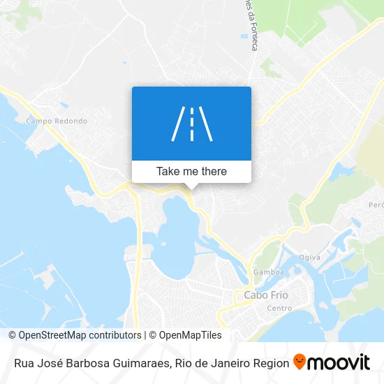 Rua José Barbosa Guimaraes map