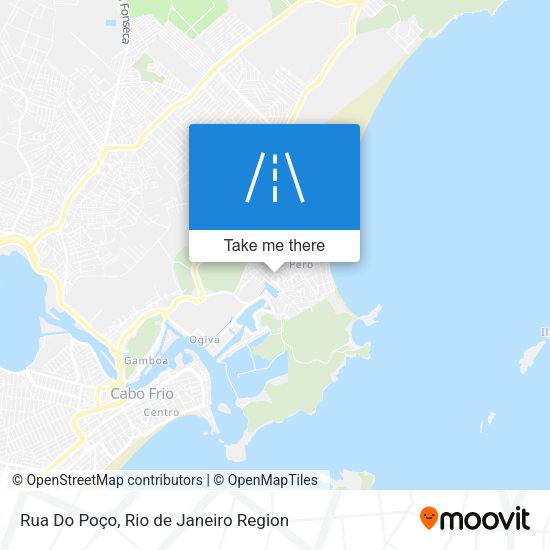 Rua Do Poço map