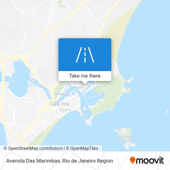 Avenida Das Marimbas map