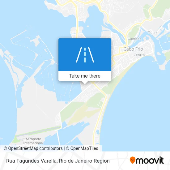 Rua Fagundes Varella map