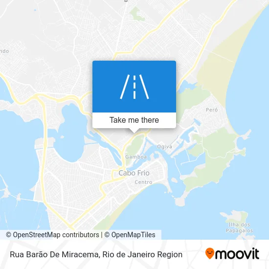 Rua Barão De Miracema map