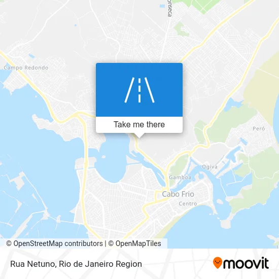 Rua Netuno map