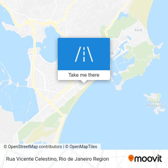 Rua Vicente Celestino map