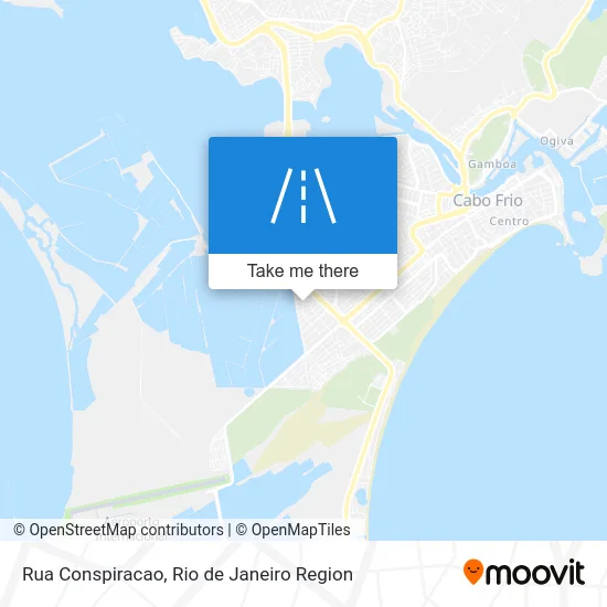 Rua Conspiracao map