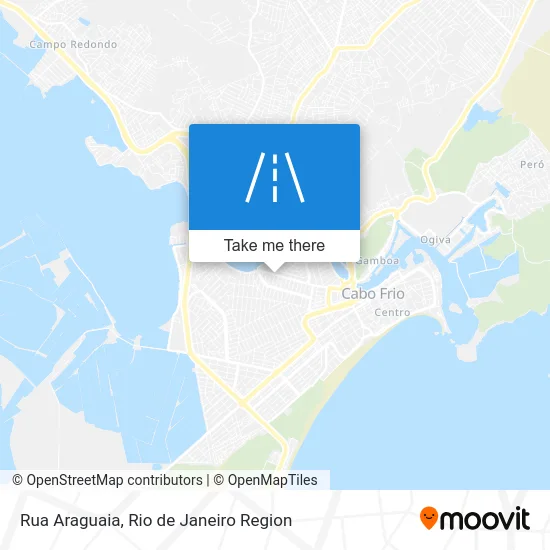 Rua Araguaia map