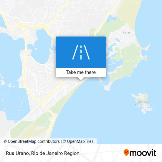 Rua Urano map