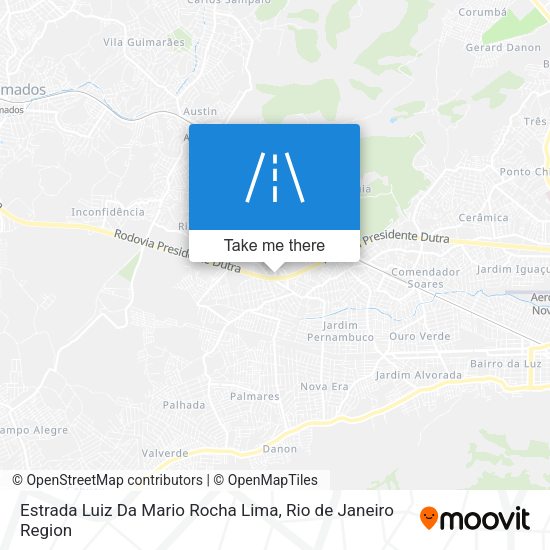 Estrada Luiz Da Mario Rocha Lima map