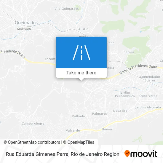 Rua Eduarda Gimenes Parra map