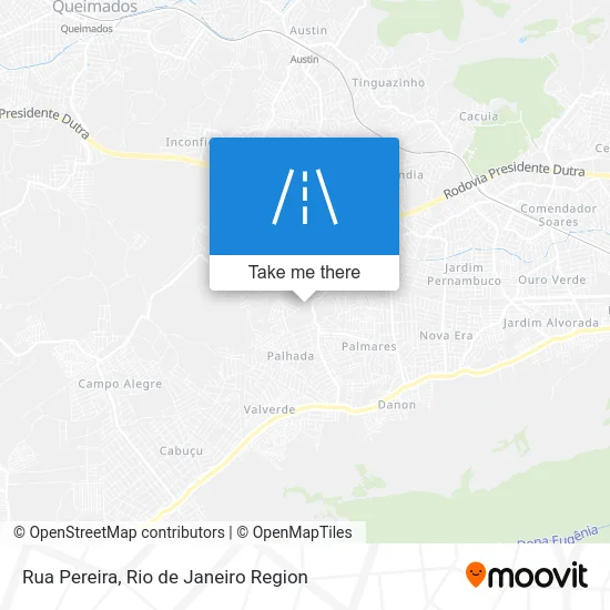 Rua Pereira map