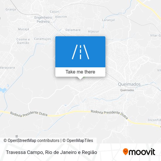Travessa Campo map