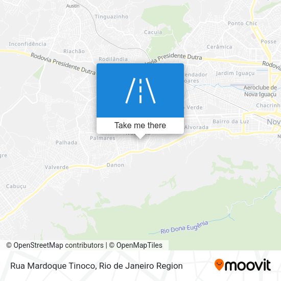 Rua Mardoque Tinoco map