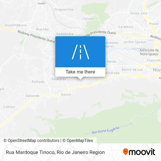 Rua Mardoque Tinoco map