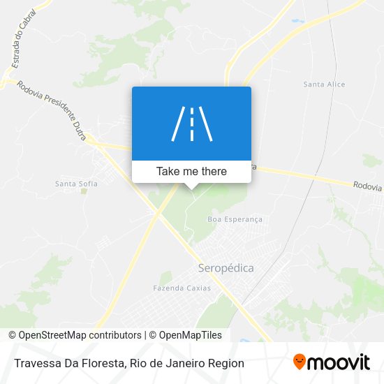 Travessa Da Floresta map