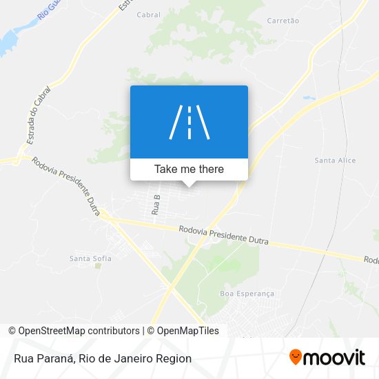 Rua Paraná map