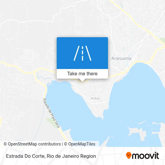 Estrada Do Corte map