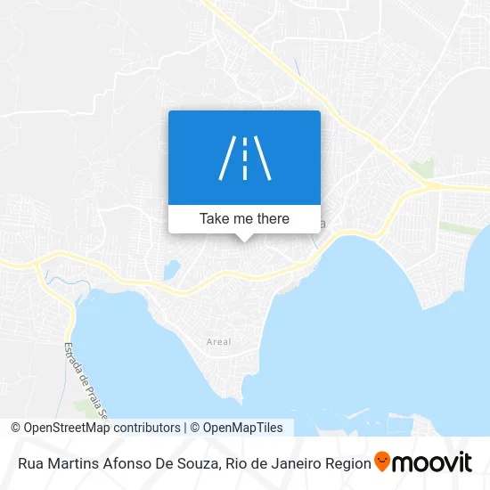 Rua Martins Afonso De Souza map