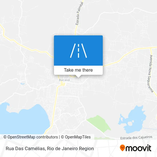 Rua Das Camélias map