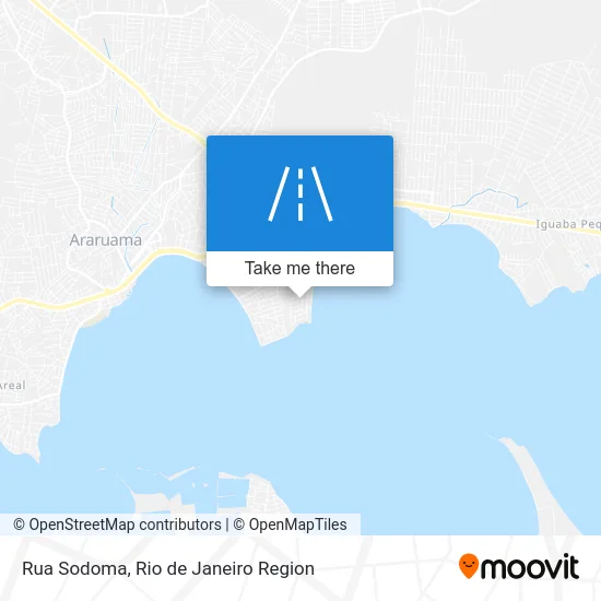 Rua Sodoma map