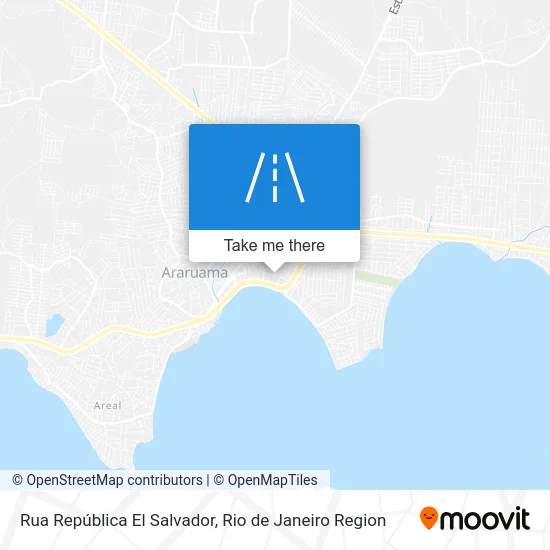 Rua República El Salvador map