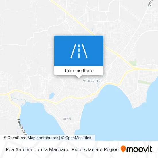 Rua Antônio Corrêa Machado map
