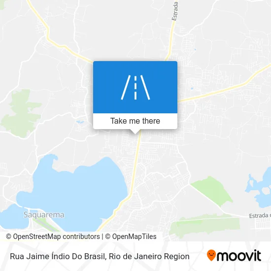 Rua Jaime Índio Do Brasil map