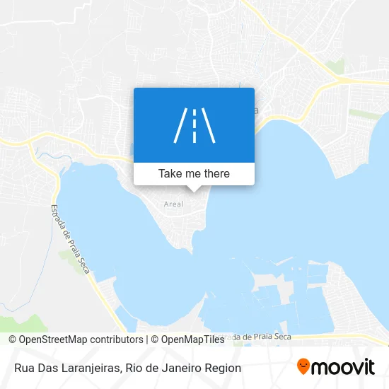 Rua Das Laranjeiras map