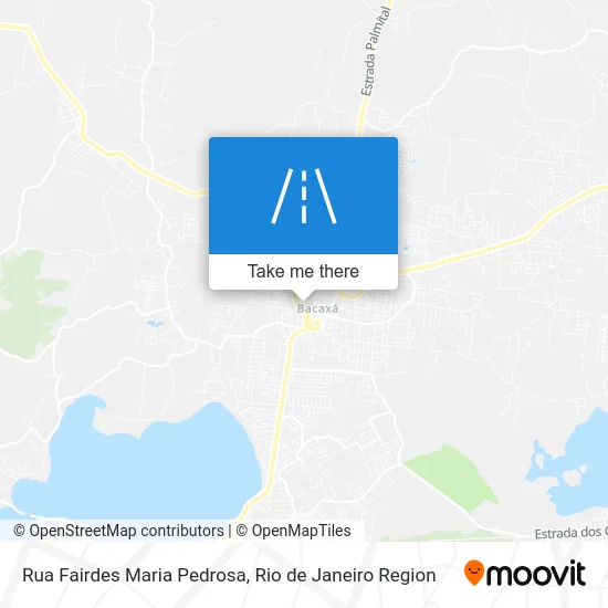 Rua Fairdes Maria Pedrosa map