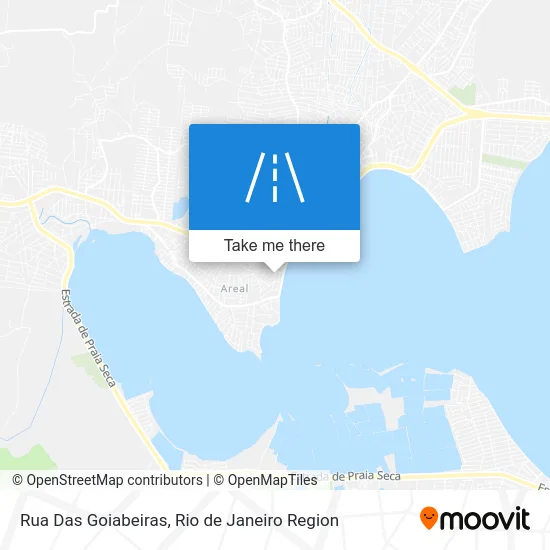 Rua Das Goiabeiras map