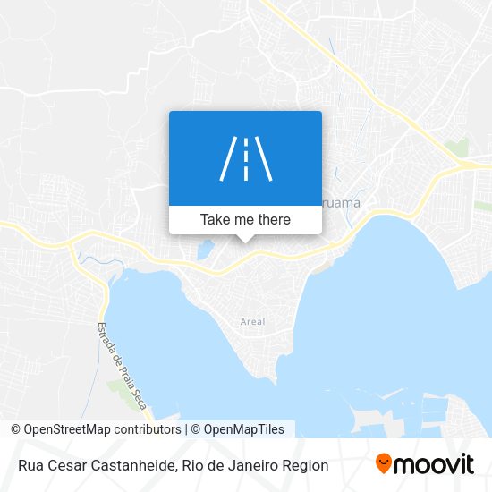 Rua Cesar Castanheide map
