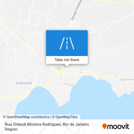 Rua Orlandi Moreira Rodrigues map