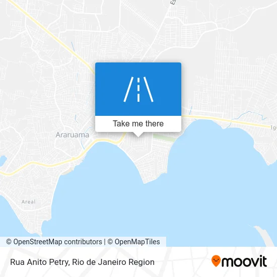 Rua Anito Petry map