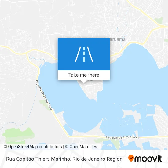 Rua Capitão Thiers Marinho map