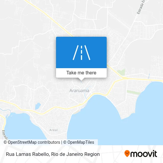Rua Lamas Rabello map