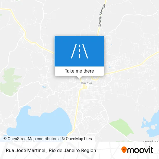 Rua José Martineli map