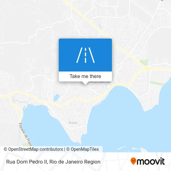 Rua Dom Pedro II map