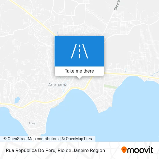 Rua República Do Peru map