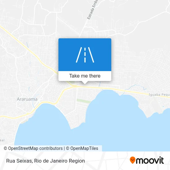 Rua Seixas map