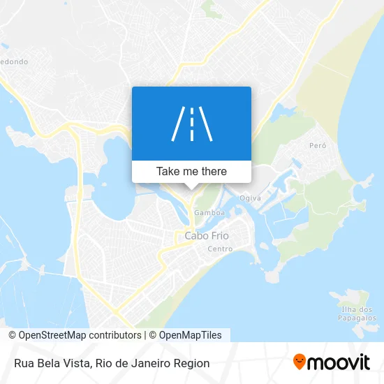 Rua Bela Vista map