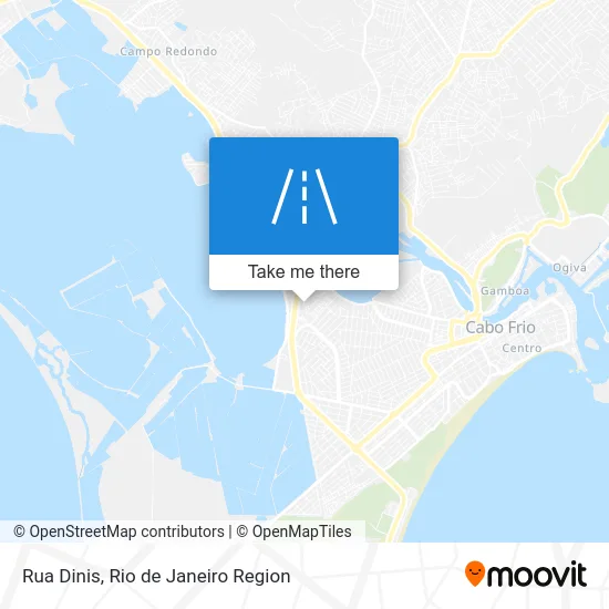 Rua Dinis map