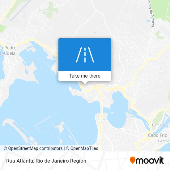 Rua Atlanta map