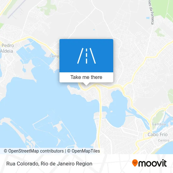 Rua Colorado map