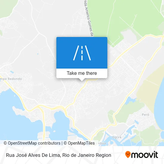 Rua José Alves De Lima map