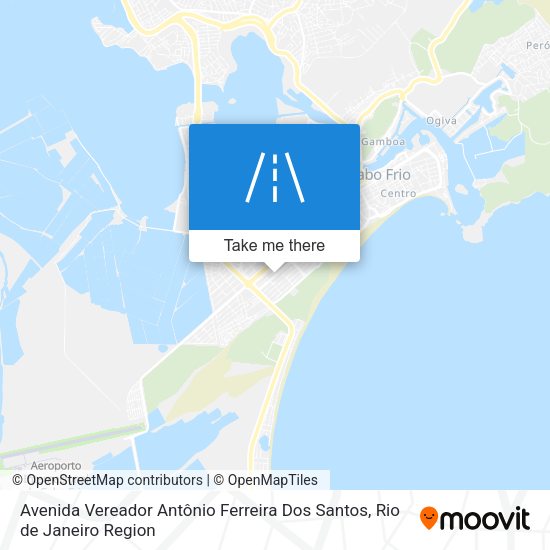 Avenida Vereador Antônio Ferreira Dos Santos map